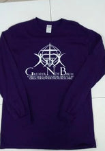 Load image into Gallery viewer, GNB LOGO SHIRT  (PURPLE)
